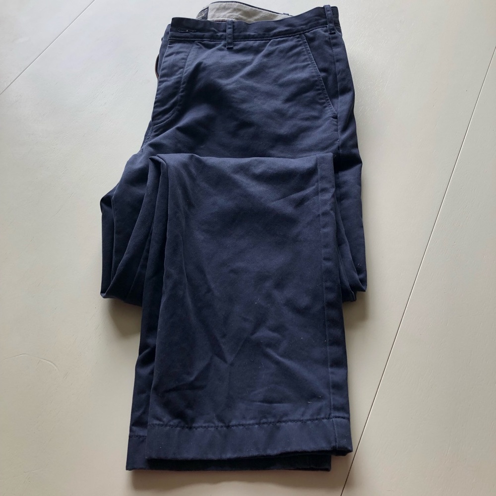 J Crew broken in chino, worn once